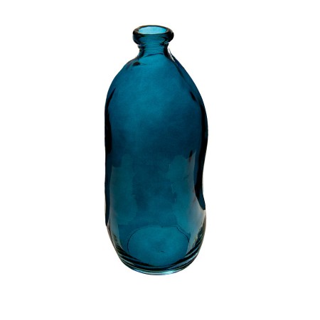 Vaza Uli, sticla, albastru, H.35 cm, 155686C