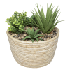 Aranjament cu plante artificiale H19 cm, 179223