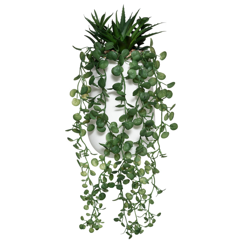 Ghiveci plante artificiale, H.33 cm, 181501