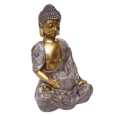 Statueta Buddha, rasina, maro, H.37 cm, 187944