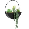 Plante artificiale suspendate, raft metalic, H.41 cm, 204254