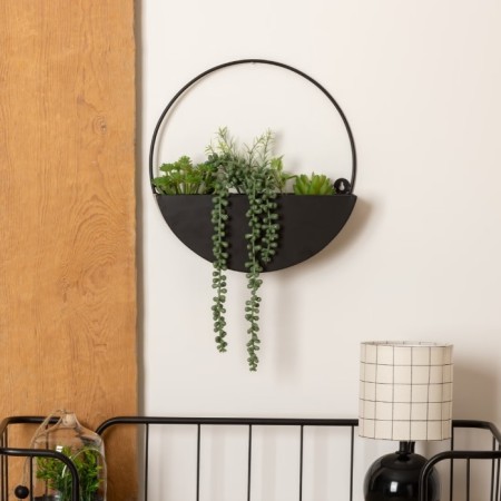 Plante artificiale suspendate, raft metalic, H.41 cm, 204254