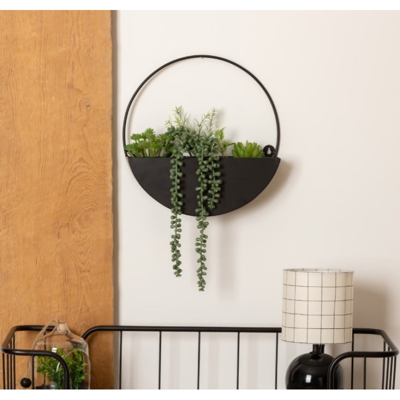 Plante artificiale suspendate, raft metalic, H.41 cm, 204254
