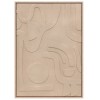 Tablou 3D Azra, bej, H.70 cm, 205661