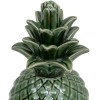 Decoratiune verde din ceramica Ananas, verde, H.20 cm, 200844