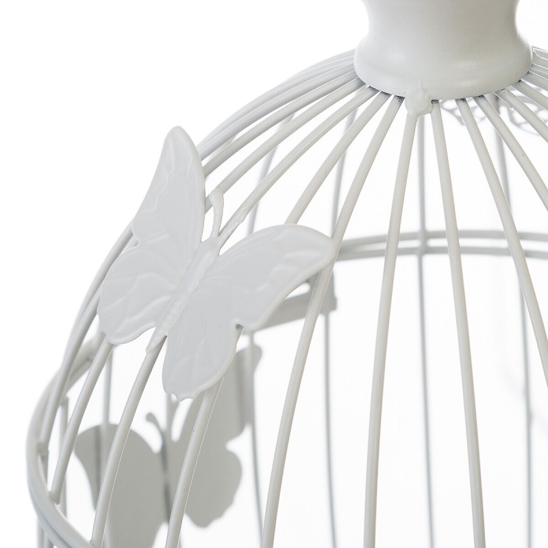 Set 2 colivii decorative Cage, metal, alb, 168526