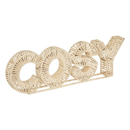 Cuvant decorativ Cosy, ratan, L.64 cm, 193282