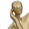 Statueta Femme, polirasina, auriu, H.25 cm, 195065