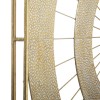 Decoratiune de perete Louise, metal, auriu, H.90 cm, 173889