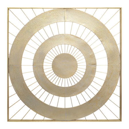 Decoratiune de perete Louise, metal, auriu, H.90 cm, 173889
