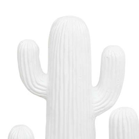 Decoratiune alba din ceramica Rodrigo, H.38 cm, 202763B