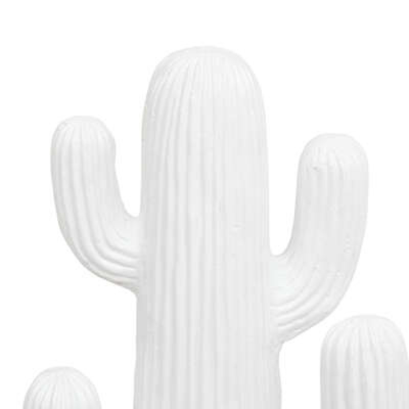 Decoratiune alba din ceramica Rodrigo, H.38 cm, 202763B