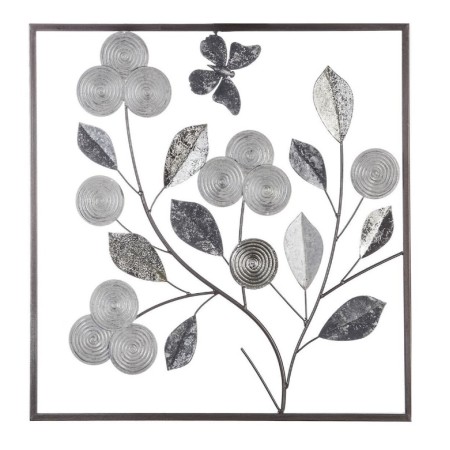 Decoratiune de perete Fiore, metal, 50x50 cm, 148278A