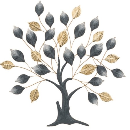 Decoratiune de perete Tekoa, metal, 82x88 cm, 205707
