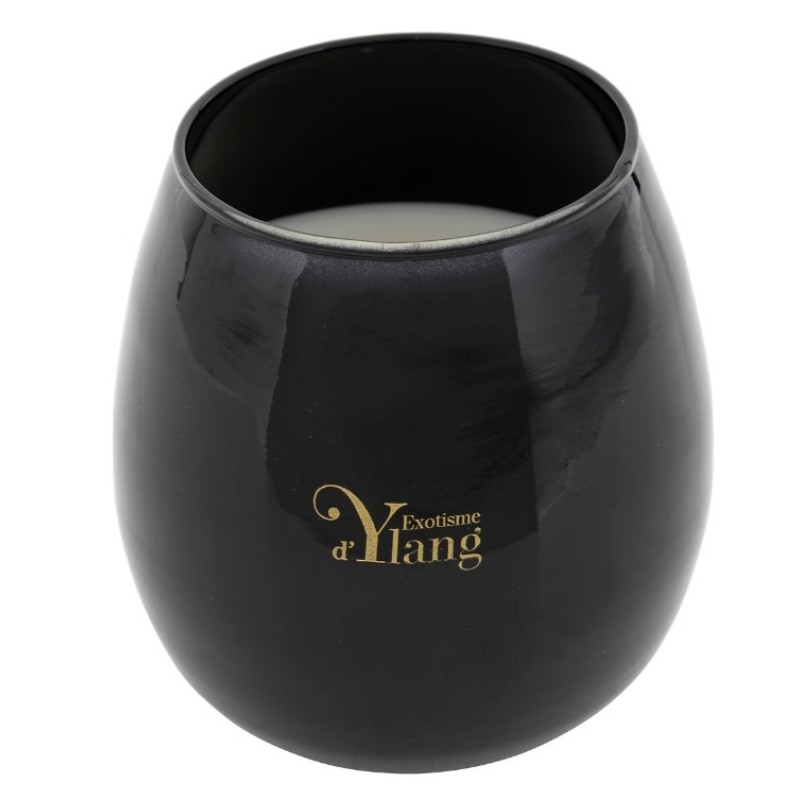Lumanare parfumata Arlo, negru, ylang ylang, D.12 cm, 196071C