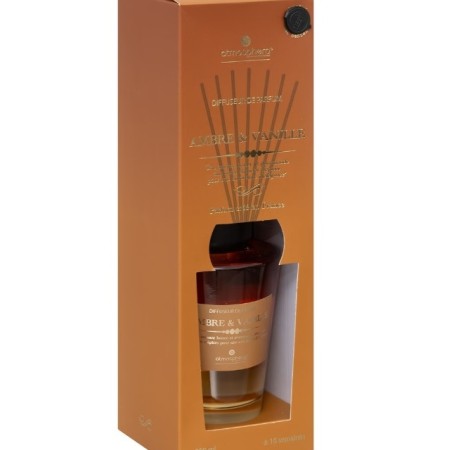 Difuzor de parfum Alma, amber vanilla, 200 ml, 200619A
