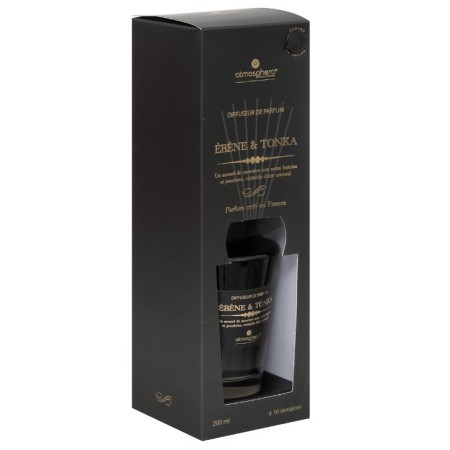 Difuzor de parfum Alma, abanos si tonka, 200 ml, 200619C