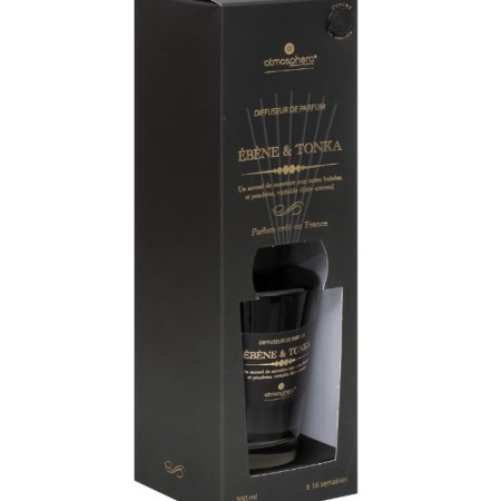 Difuzor de parfum Alma, abanos si tonka, 200 ml, 200619C