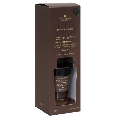 Difuzor de parfum Alma, linen cotton , 200 ml, 200619B