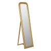 Oglinda Adele, aurie, suport pe podea, tip sevalet, H.160 cm, 126563D