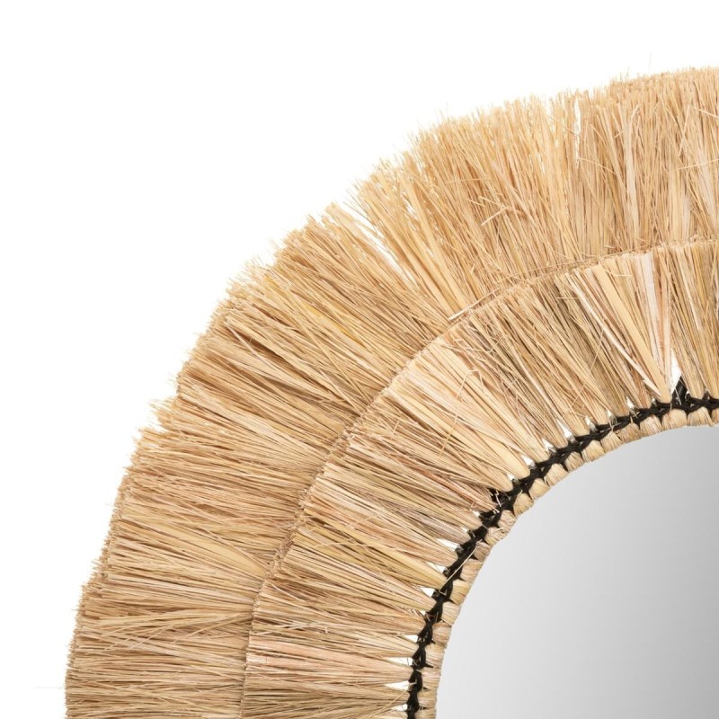 Set 3 oglinzi Alba, rama fibra naturala, D.20/30/40 cm, 182058