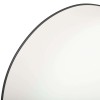 Oglinda Alice rotunda, rama metal, negru, D.76 cm, 179422A