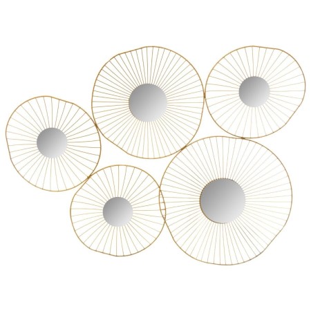 Oglinda Wired, metal, rama aurie, L.79 cm, 167008B