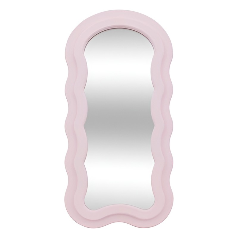 Oglinda Ayna pentru copii, MDF, roz, H.58 cm, 205864