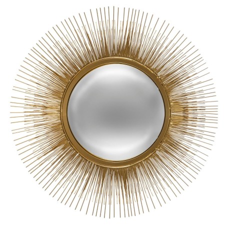 Oglindă Soleil, metal, auriu, D.58 cm, 173834