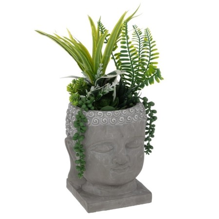 Planta artificiala Buddha, ghiveci ciment, H.30 cm, 196737