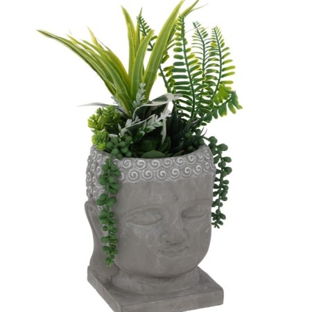 Planta artificiala Buddha, ghiveci ciment, H.30 cm, 196737