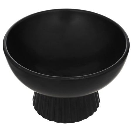 Bol decorativ Chaya, negru, D.22 cm, 195022