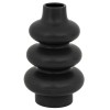 Vaza Clothilde, ceramica, negru, H.25 cm, 204220