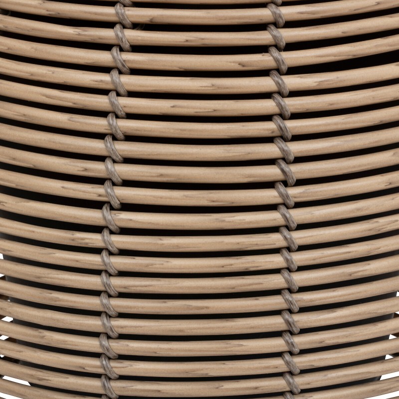 Set 3 ghivece Cam, polietilena, bej, D.20/29/45 cm, 198225