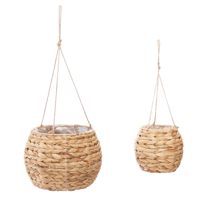 Set 2 ghivece suspendate Hya, zambila de apa, D.20/26 cm, 168553