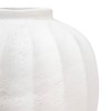Vaza Amia, ceramica, alb, D.25 cm, 206632