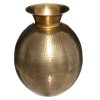 Vaza Oasis, metal, auriu, H.40 cm, 181411