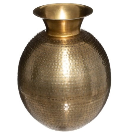 Vaza Oasis, metal, auriu, H.40 cm, 181411