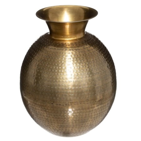 Vaza Oasis, metal, auriu, H.40 cm, 181411