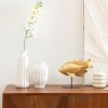 Vaza Fernan, ceramica, alb, H.30 cm, 206578
