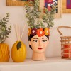 Vaza Woman, ceramica, multicolor, D.13 cm, 206615