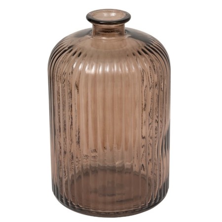 Vaza Luz, sticla, maro, H.23 cm, 206592