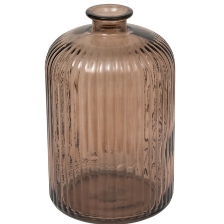Vaza Luz, sticla, maro, H.23 cm, 206592