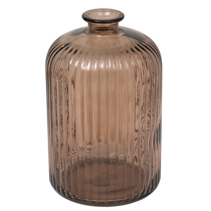 Vaza Luz, sticla, maro, H.23 cm, 206592