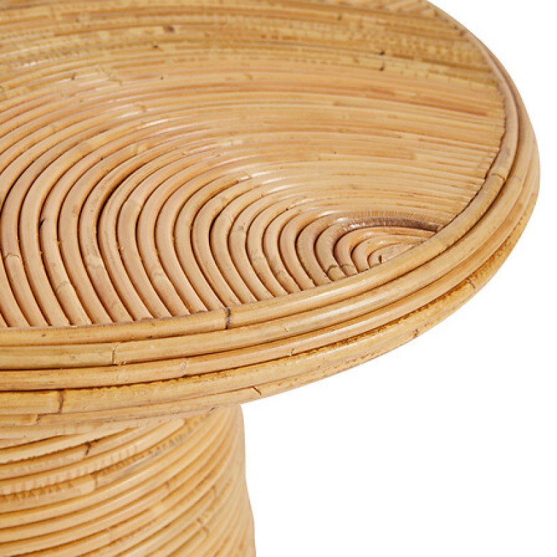Masuta cafea Tanae, rattan, D.70 cm, 206018