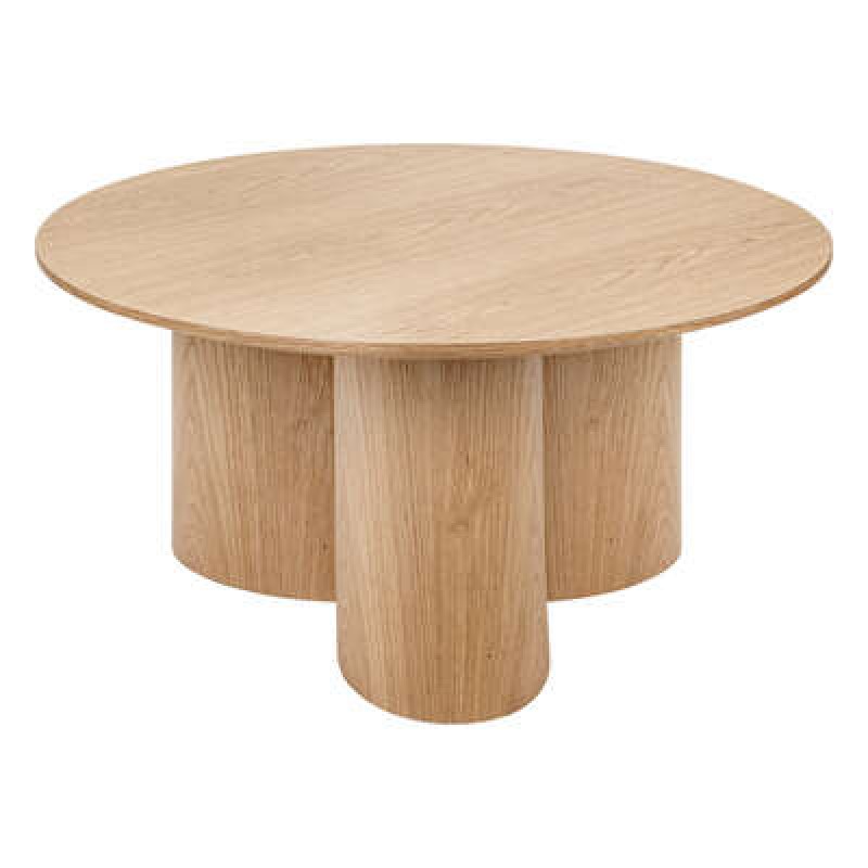 Masuta cafea Aliona, lemn natur, D.80 cm, 197815