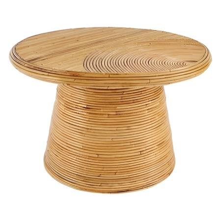Masuta cafea Tanae, rattan, D.70 cm, 206018