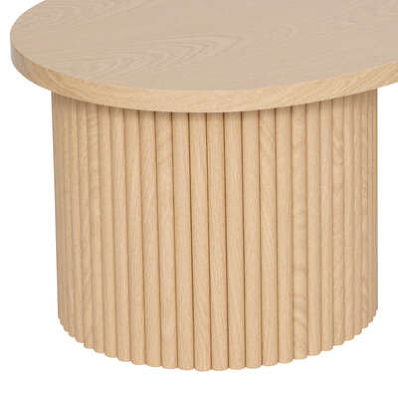 Set 2 masute de cafea Soleya, MDF natur, L.99 cm, 197800