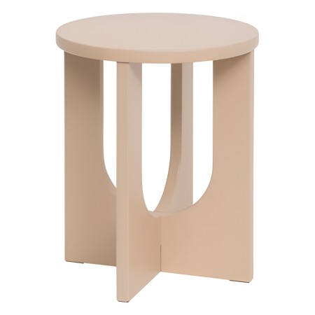 Masuta cafea Bloom, MDF, bej, D.40 cm, 206046C