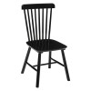 Scaun dining Isabel, lemn, negru, H.87 cm, 179169B